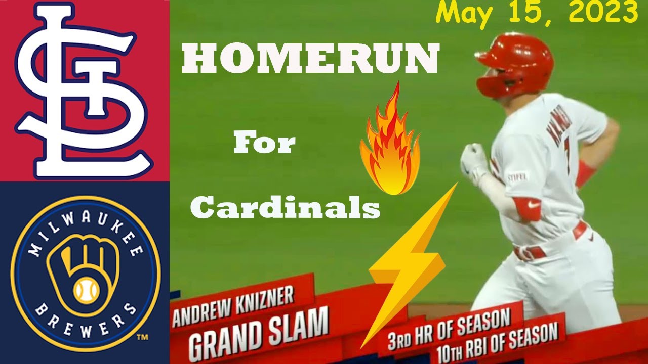 セントルイス・カージナルス vs ブルワーズ [FULL GAME] 2023 年 5 月 15 日 MLB ハイライト MLB