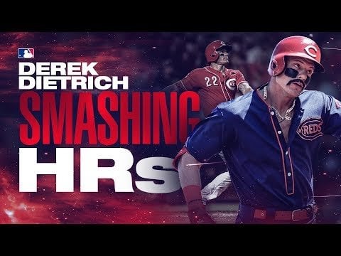 2019 年のデレク・ディートリッヒ・クローバリング本塁打