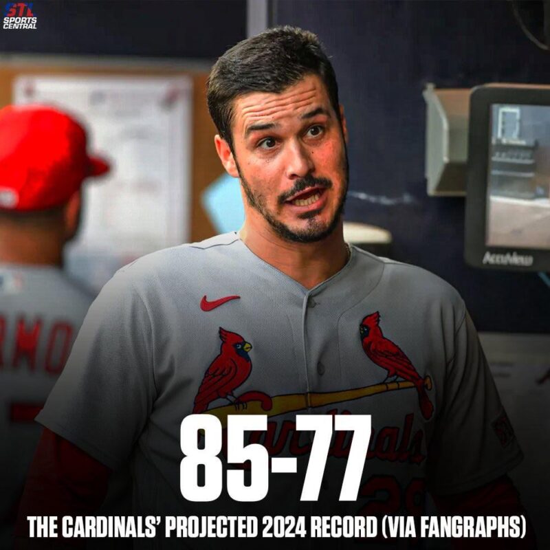 FanGraphs は、2024 年のカードの成績が 85 勝 77 敗で、野球界で 6 番目に良い記録になると予想しています。 同意しますか？