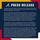 [Braves] アトランタ・ブレーブスはベースボール・オペレーションズ社長兼ゼネラルマネージャーのアレックス・アンソプロスと複数年の契約延長に合意し、2031年シーズンまでクラブに留まることにした。