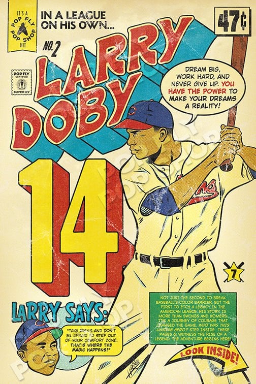 157.「ラリー・ドビー」 - 7インチ x 10.5インチのアートプリントは2/4まで入手可能