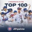 [Cubs] @MLBPipeline のトップ 100 に 7 人の見込み客がいる唯一の組織です。  😤