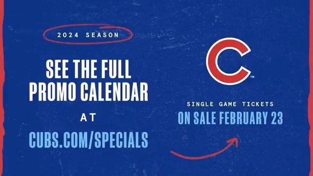[Chicago Cubs] 今年は販促品の企画はプロにお任せします✍️