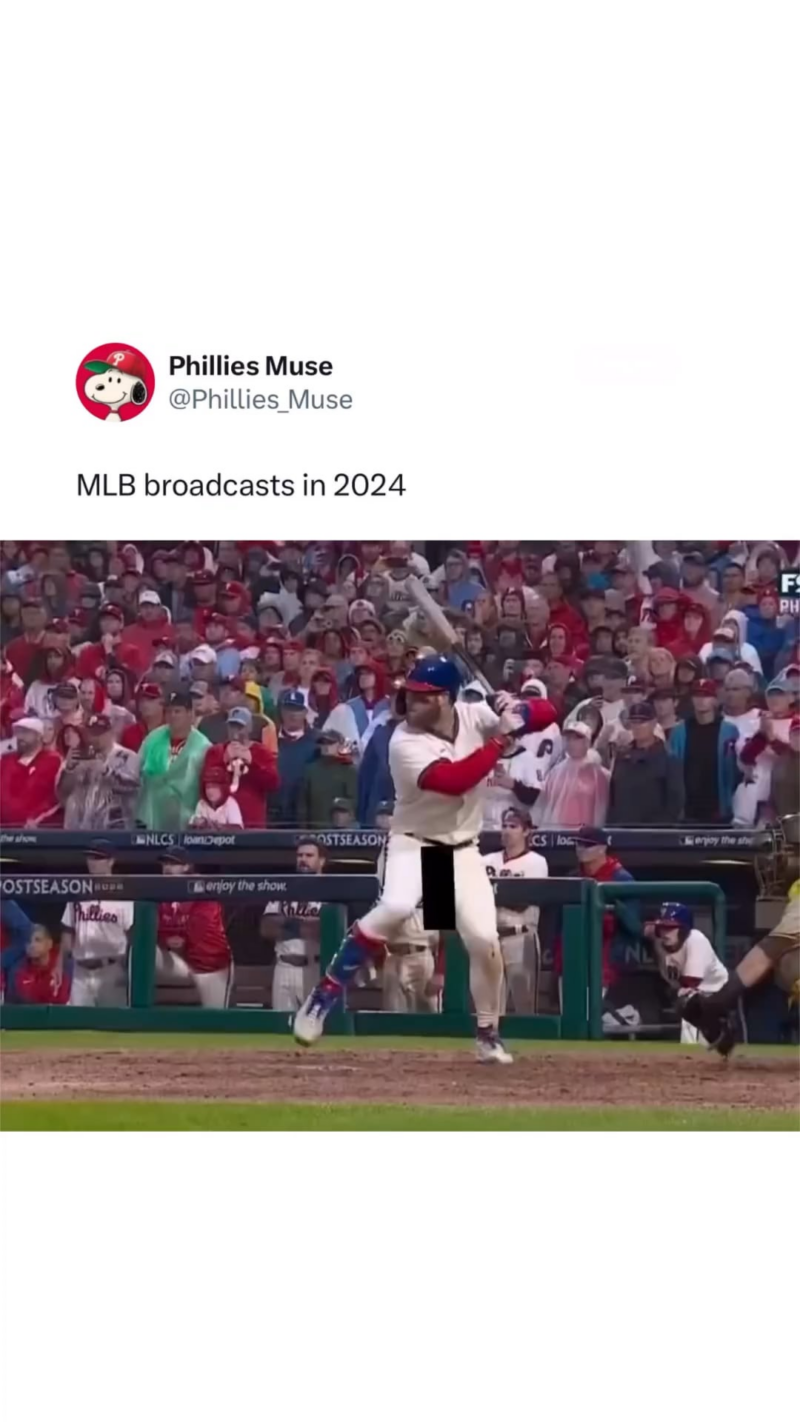 風刺: 2024 年の MLB 放送