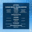 [Dodgers on X] こちらがソウルシリーズの31名の旅行者名簿です。