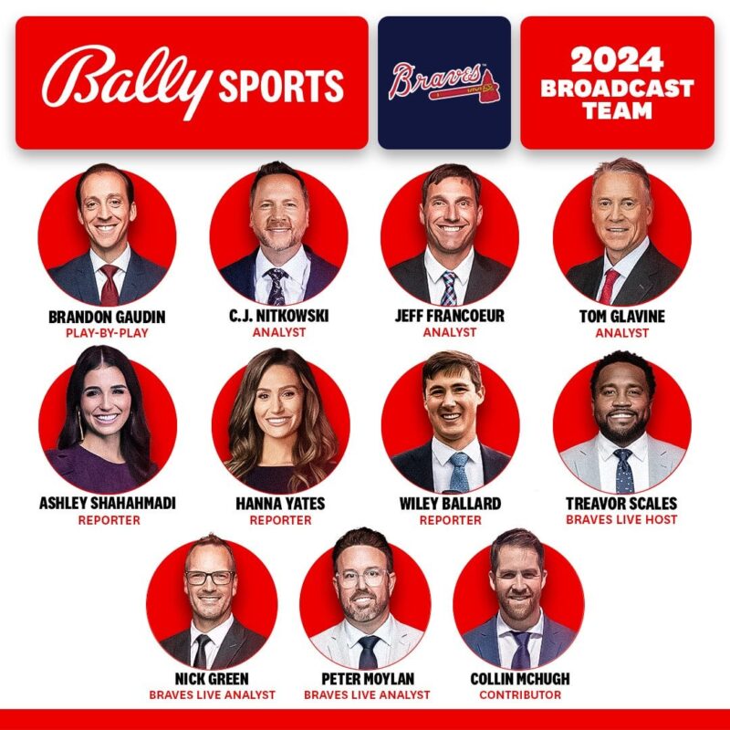 [Bally Sports: Braves] 2024 @Braves 放送チームをご紹介します 🎙️