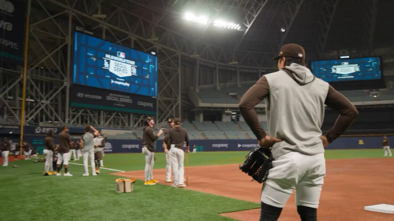[MLB] キム・ハソンが元KBO球場に戻って一周する瞬間
