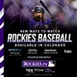 [@Rockies] これを読んでいるなら…今年の #Rockies を視聴する方法は次のとおりです 📺 Rockies.com/watch