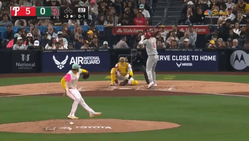 [Highlight] ニック・カステヤノスがマスグローブからフィリーズ4号本塁打を放ち、今年初本塁打を放つ