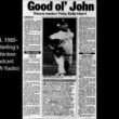 ジョン・スターリングの最初の試合、1989 年 4 月 4 日 — 完全なラジオ放送。