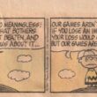 私はこのピーナッツの漫画を20年以上冷蔵庫に置いてあります。 ソックスファンの私にはいつもそう言われてきた。