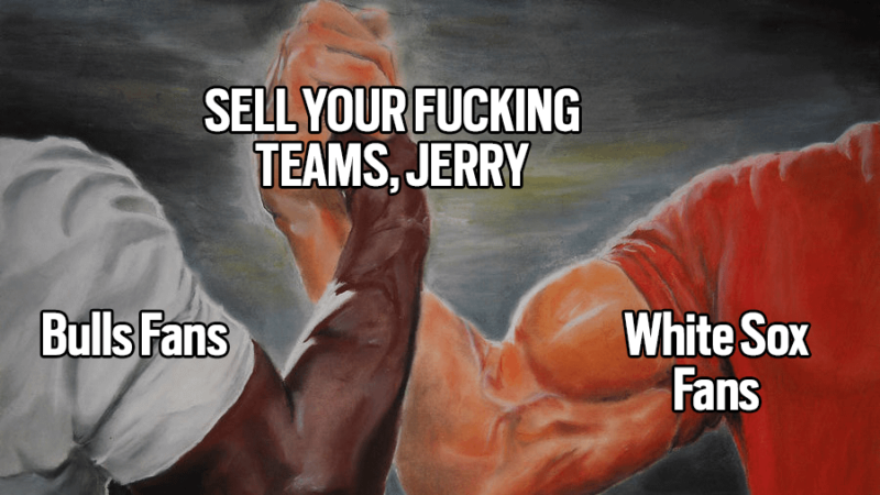 ジェリーがチームを台無しにするのにはうんざりだ、まあ...