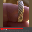 私の叔母は、27年間使った結婚指輪を試合で失いました。  Reddit、検索にご協力ください